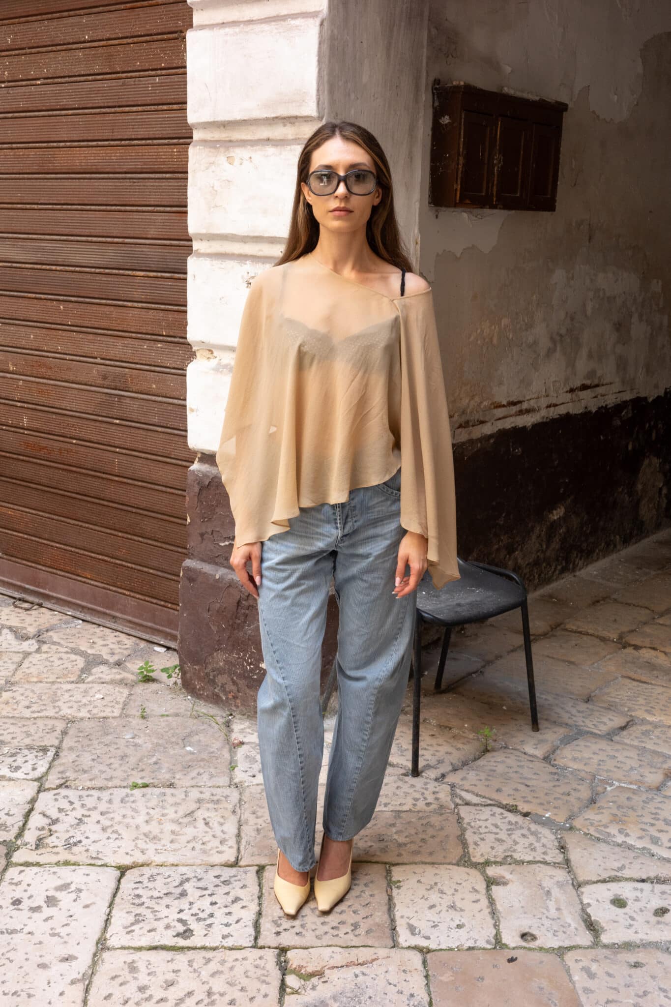 Vintage Levi's Engineered jeans with a straight leg silhouette.